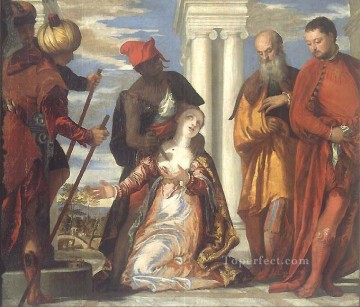 パオロ・ヴェロネーゼ Painting - 聖ジュスティヌスの殉教 ルネッサンス パオロ・ヴェロネーゼ
